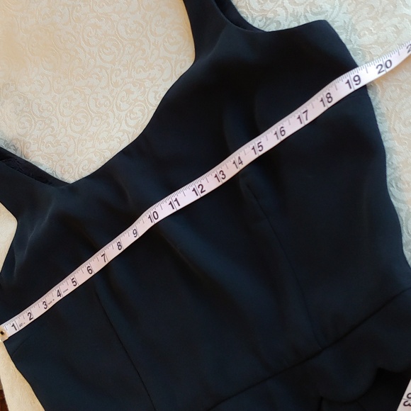 Laundry Elegant Women's Little Black Sleeveless Cocktail Dress size 14 - Picture 8 of 16